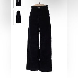 Everlane Wide Leg Navy Courd Pant